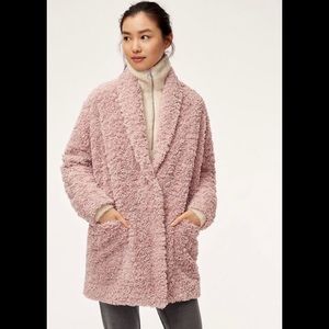 Aritzia Wilfred Free Plush Jacket